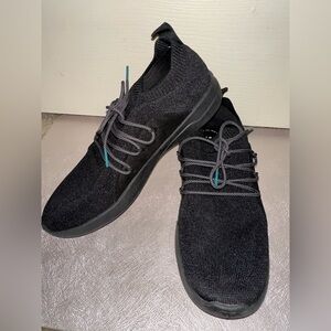 Vessi cityscape classic Black Knit Women's Slip-On Sneakers 9 activewear gym